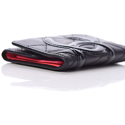 Chanel Calfskin Quilted Cambon 6 Key Holder Black 7 of 16