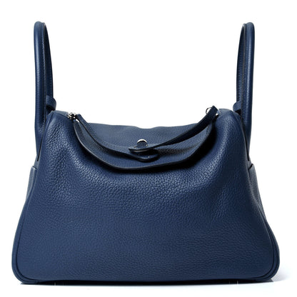 Hermes Taurillon Clemence Lindy 30 Bleu De Malte 1 of 4