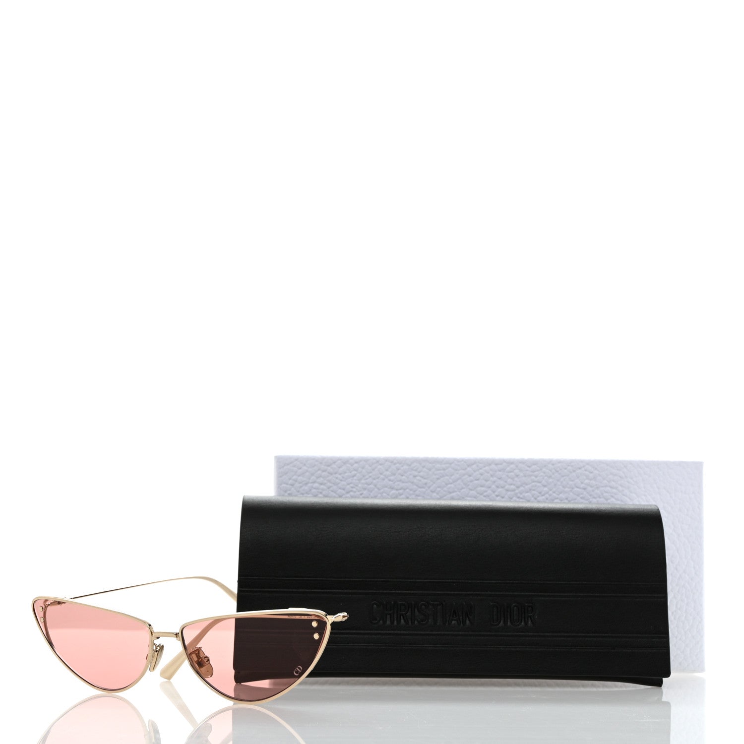 Christian Dior CHRISTIAN DIOR Cat Eye Miss Dior B1U Sunglasses Pink Gold 8 of 8
