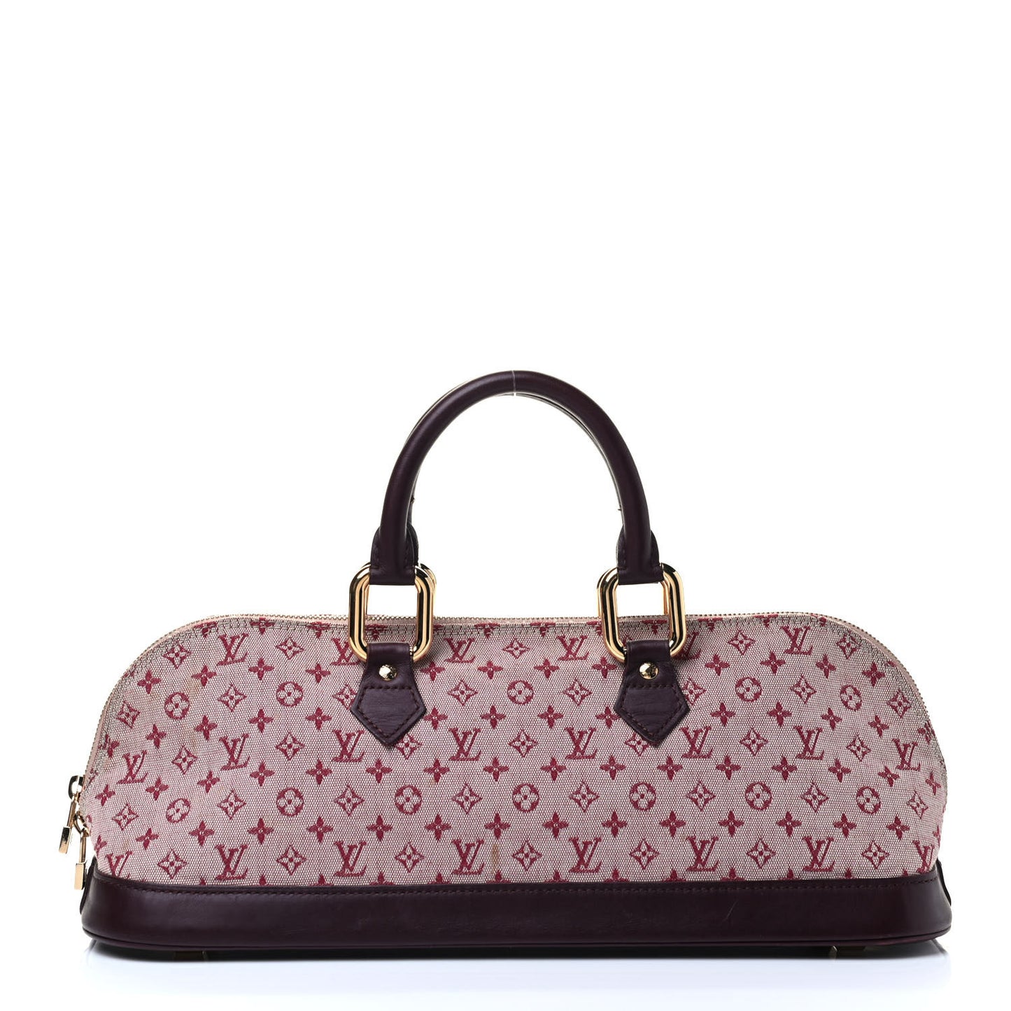 Mini Monogram Alma Long Cherry