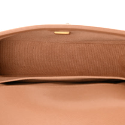 Chanel Caviar Quilted Medium Boy Flap Light Brown 5 of 11