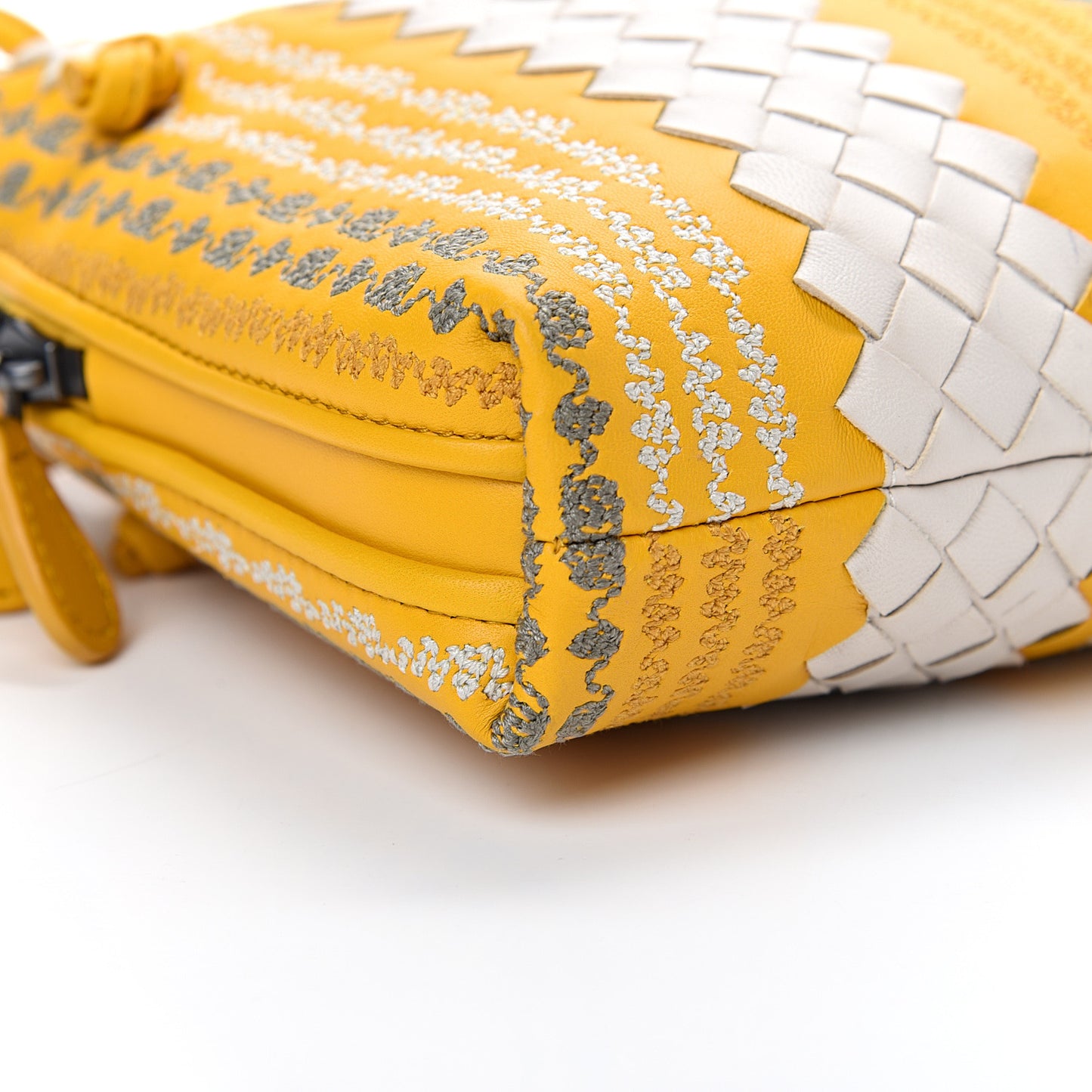 Nappa Intrecciato Appia Messenger Monalisa Mist Sunset