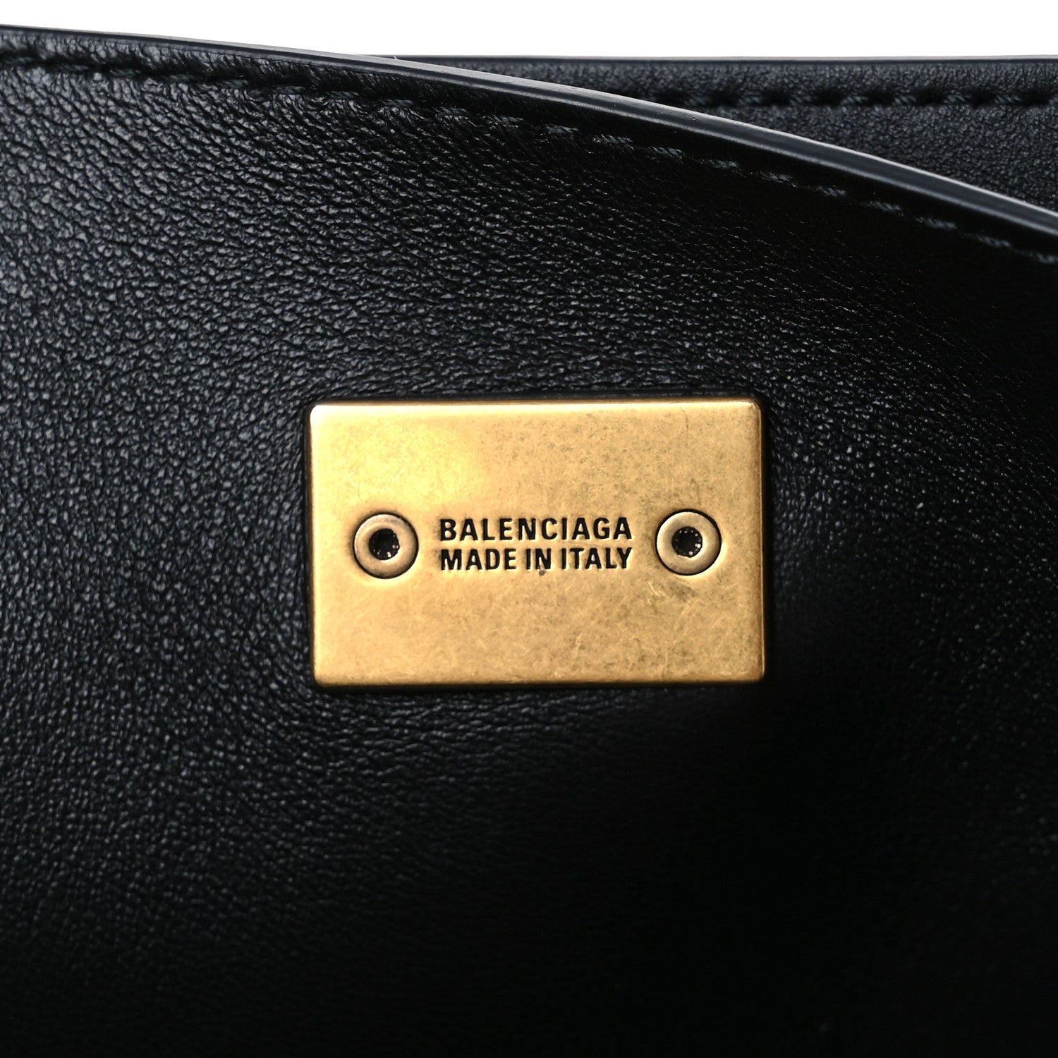 Balenciaga Smooth Calfskin Small Bel Air Carry All Bag Black 7 of 11