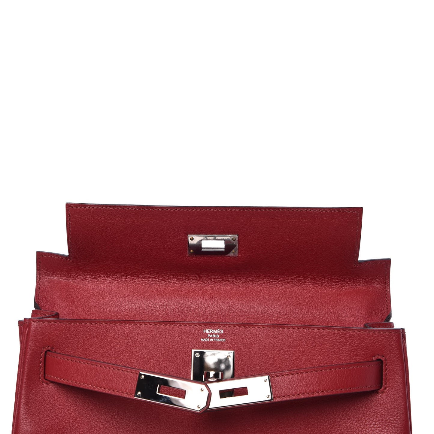 Evercolor Kelly Retourne 28 Rouge Grenat