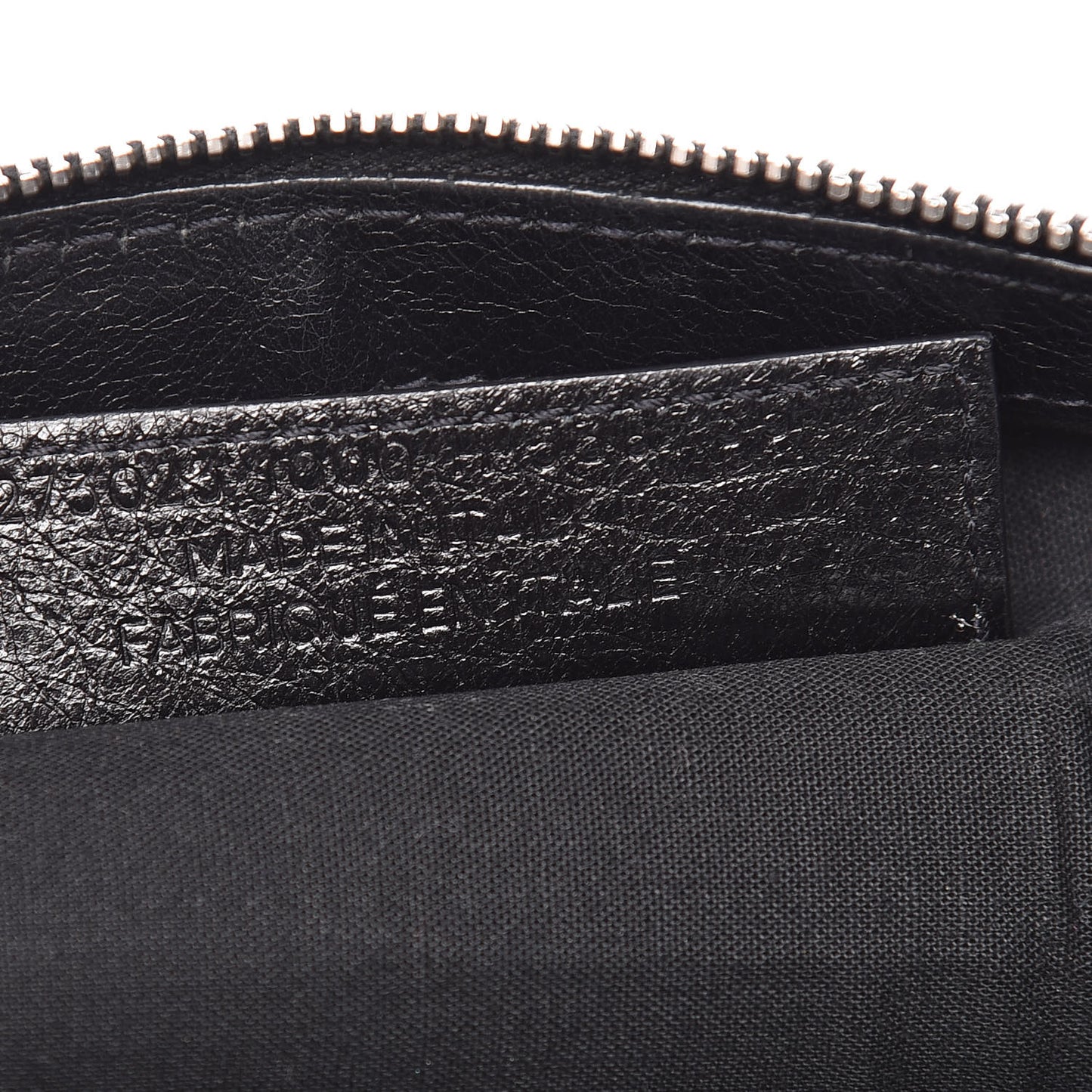 Agneau Arena Classic Hardware Large Clip Black