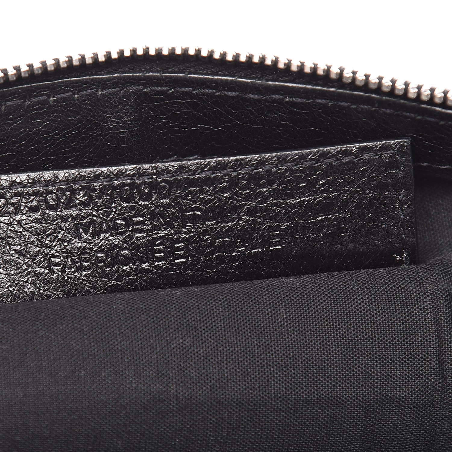 Balenciaga Agneau Arena Classic Hardware Large Clip Black 7 of 11