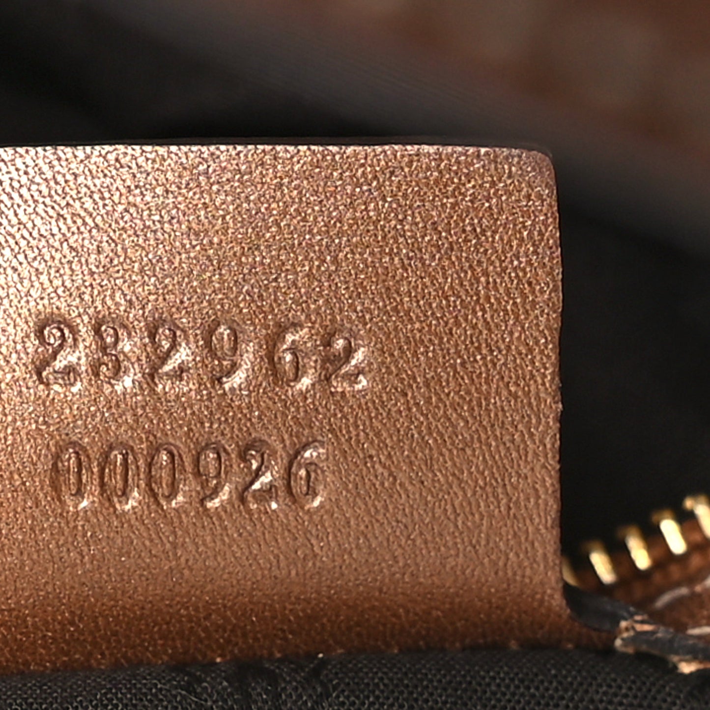 Monogram Medium GG Twins Hobo Bronze