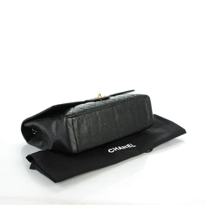 Chanel Caviar Quilted Maxi Single Flap Black 4 of 8