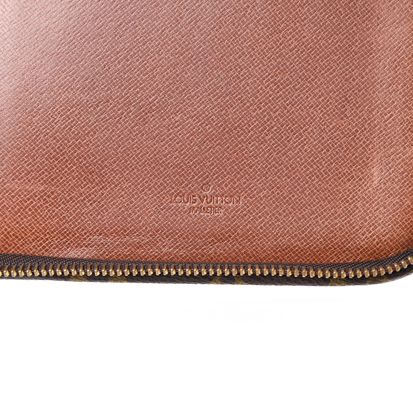 Monogram Zippy Agenda Cover