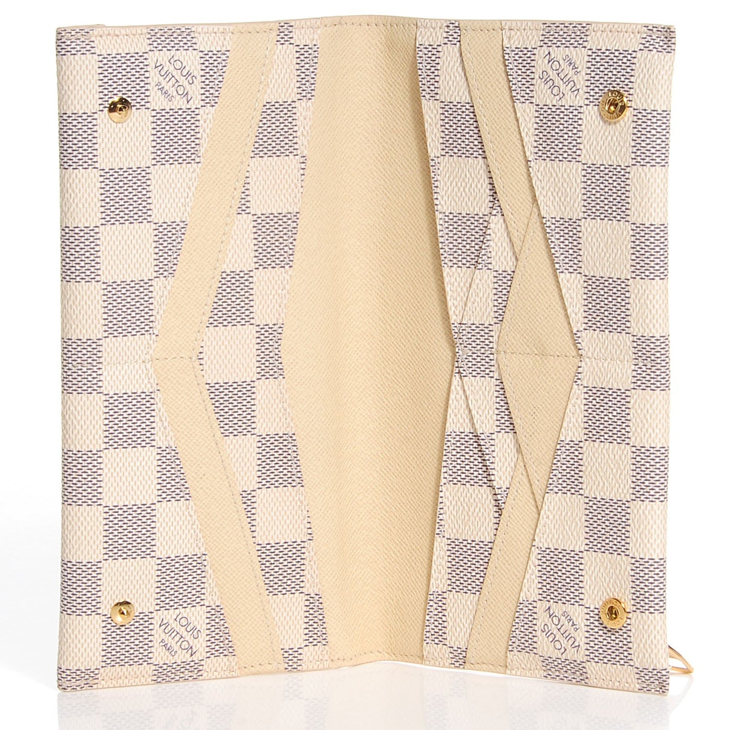 Damier Azur Long Origami Wallet