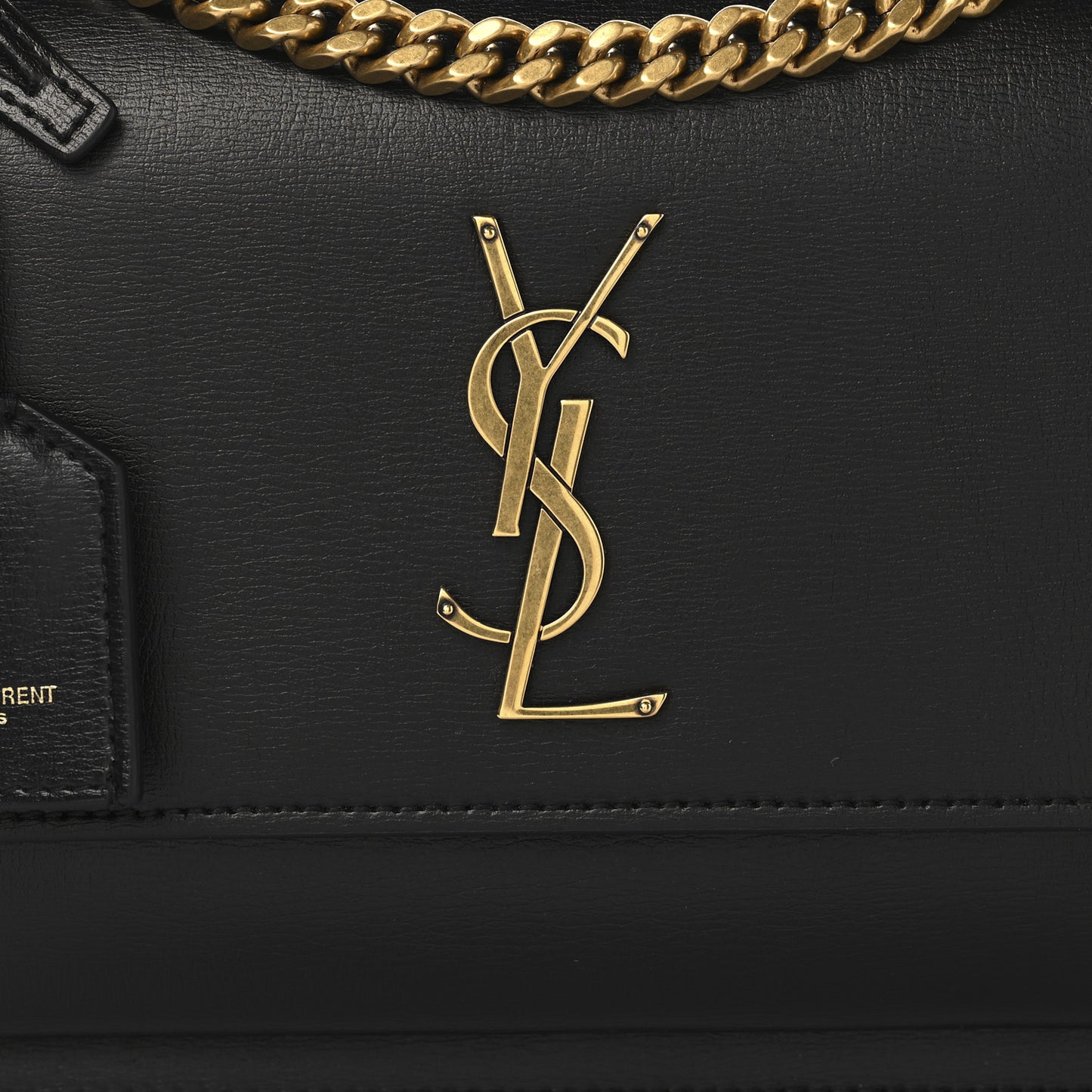 Calfskin Medium Monogram Sunset Black