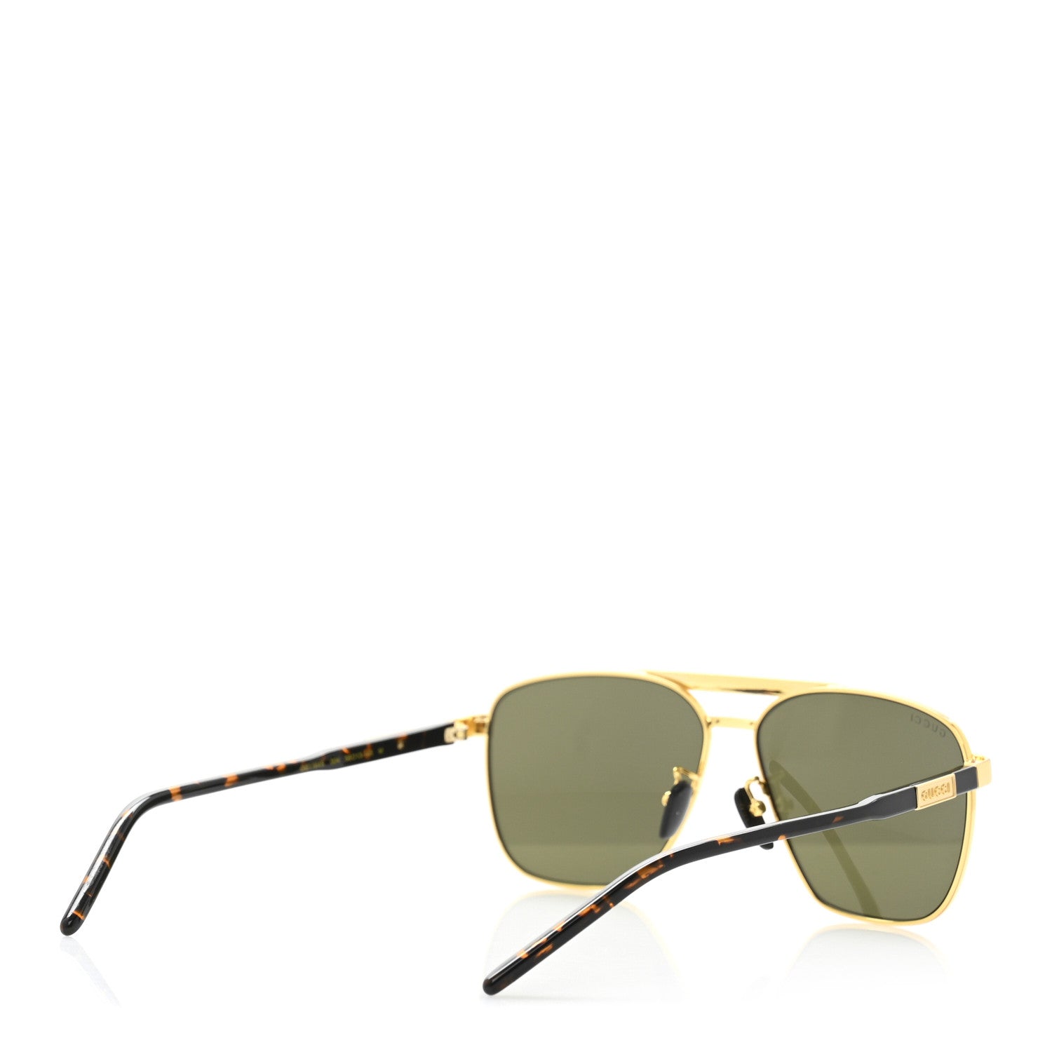 Gucci Metal Aviator Sunglasses GG1164S Gold 4 of 9