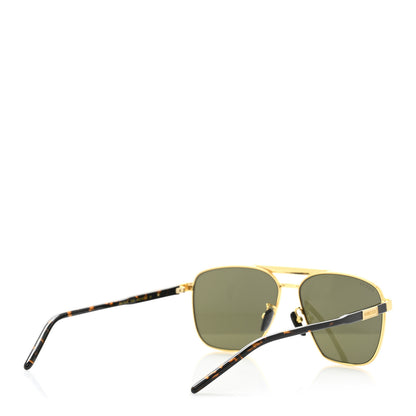 Gucci Metal Aviator Sunglasses GG1164S Gold 4 of 9