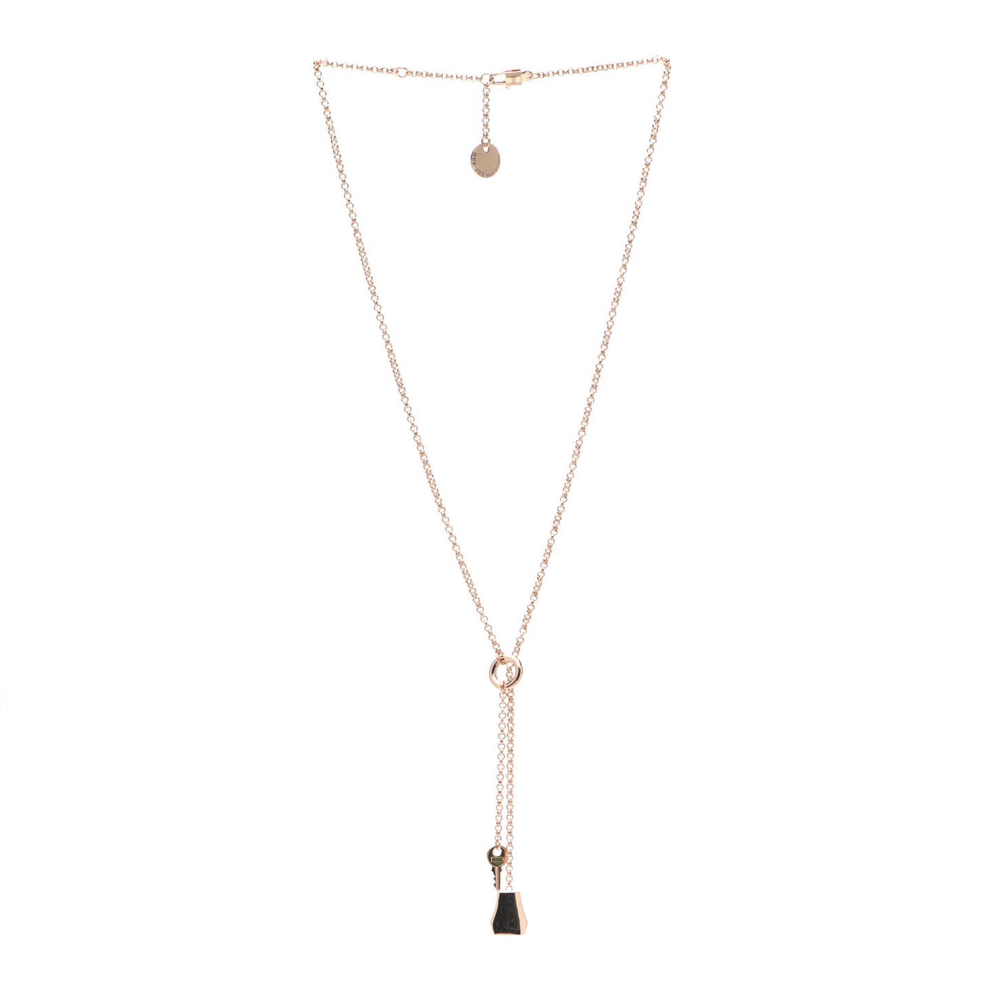 18K Rose Gold PM Kelly Clochette Necklace