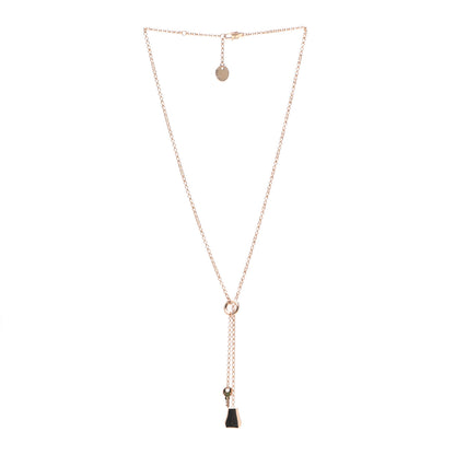 Hermes 18K Rose Gold PM Kelly Clochette Necklace 3 of 7