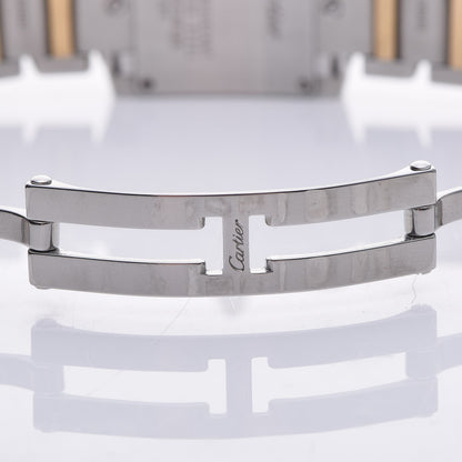 Cartier Stainless Steel 18K Yellow Gold 20mm Tank Francaise Quartz Watch 6 of 10