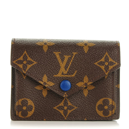 Louis Vuitton Monogram Compact Marie Wallet Blue 1 of 7