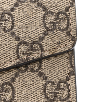 Gucci GG Supreme Monogram Mini Dionysus Chain Wallet Beige Taupe 12 of 12