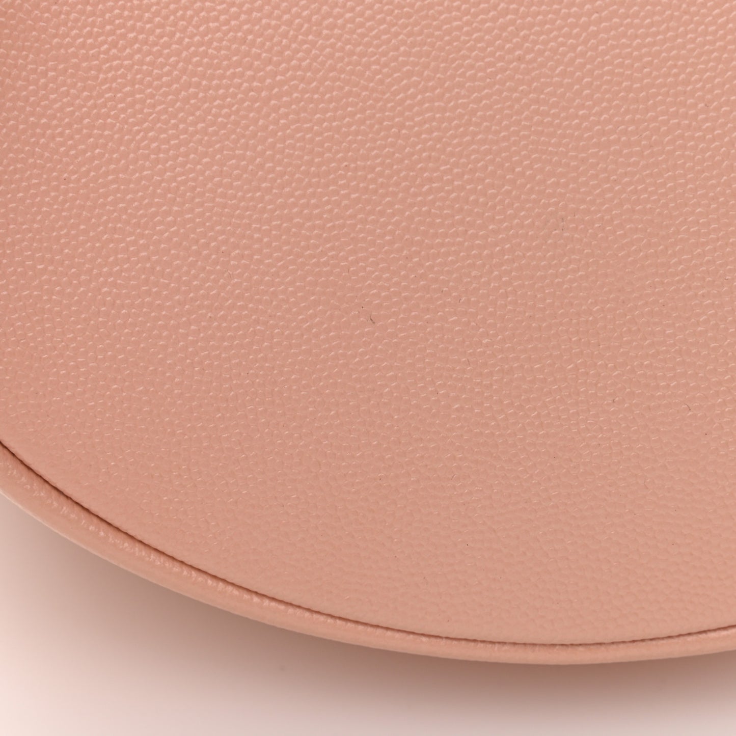 Caviar Deauville Drawstring Bucket Bag Light Pink
