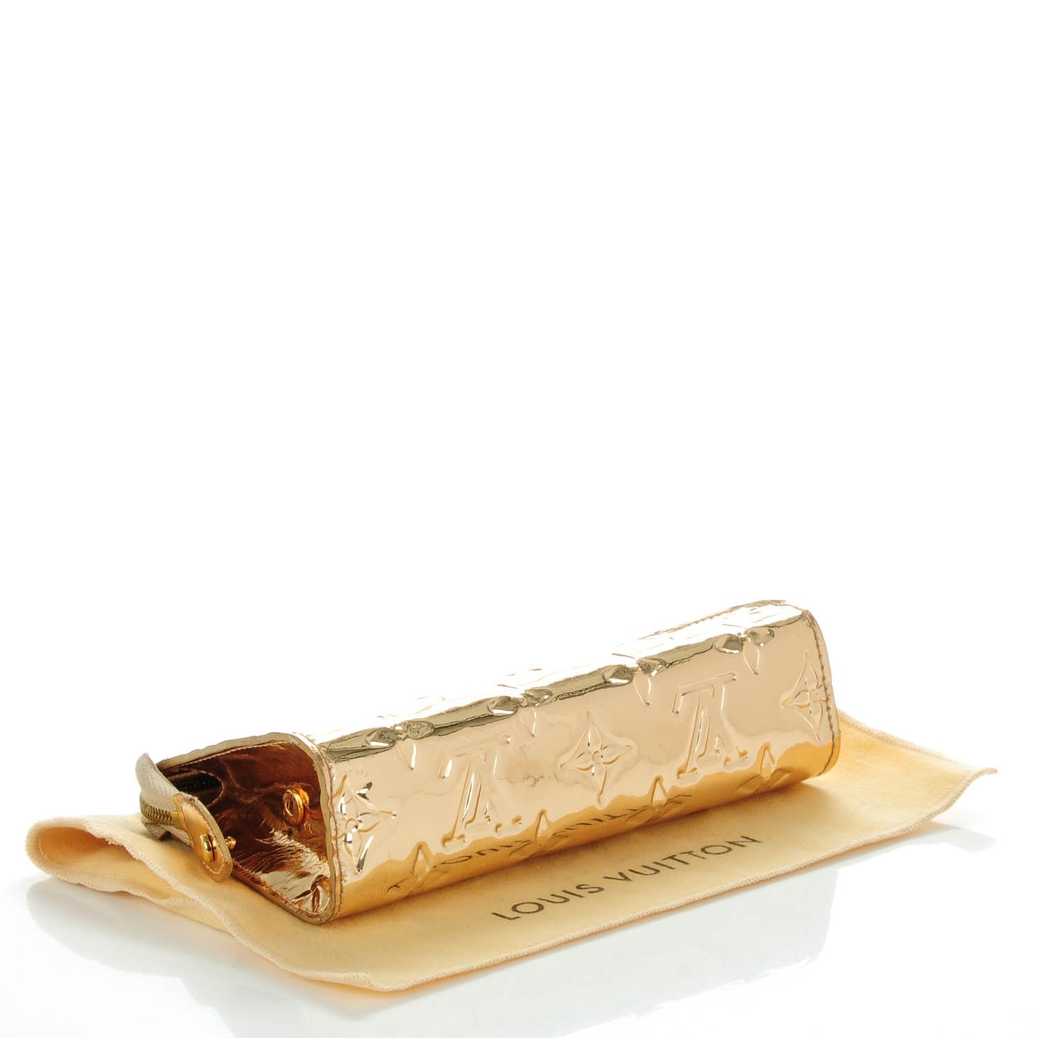 Louis Vuitton Monogram Miroir Trousse Cosmetic Bag Gold 4 of 7