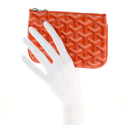 Goyard Goyardine Mini Senat Pochette Orange 2 of 8