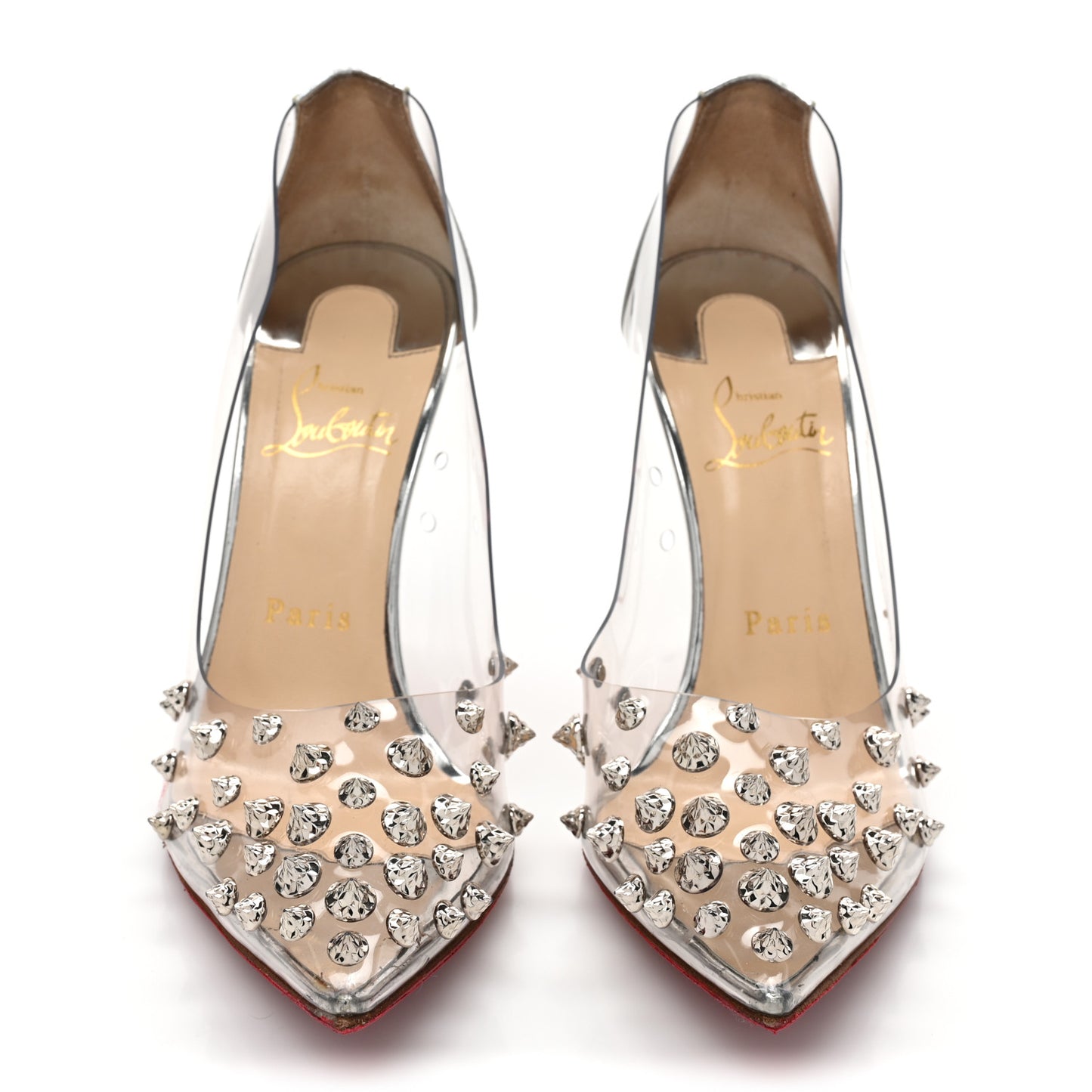 PVC Patent Collaclou 100 Pumps 37 Silver