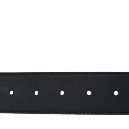 Louis Vuitton Calfskin 40mm LV Ranch Studs Reversible Belt 90 36 Black 3 of 6