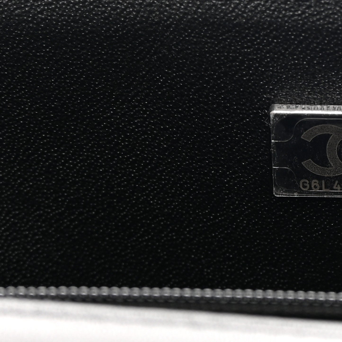 Lambskin Quilted Mini Rectangular Flap So Black