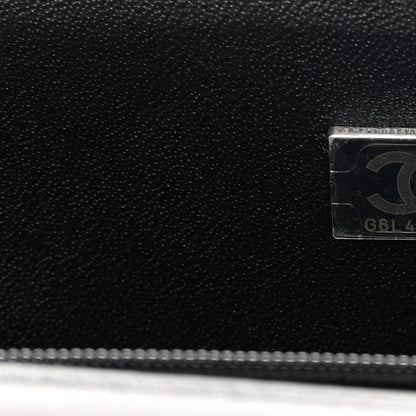 Chanel Lambskin Quilted Mini Rectangular Flap So Black 7 of 11