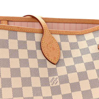 Louis Vuitton Damier Azur Neo Neverfull GM Rose Ballerine 14 of 16