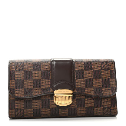 Louis Vuitton Damier Ebene Sistina Wallet 1 of 7