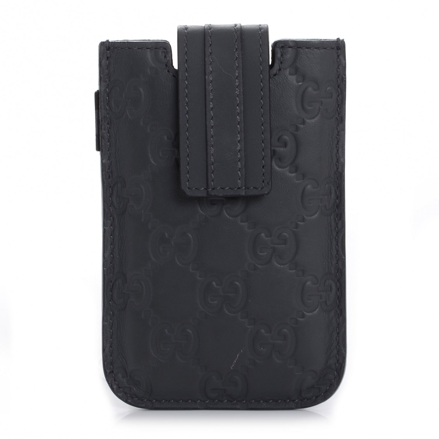 Gucci Rubber Guccissima iPhone Case Black 1 of 5