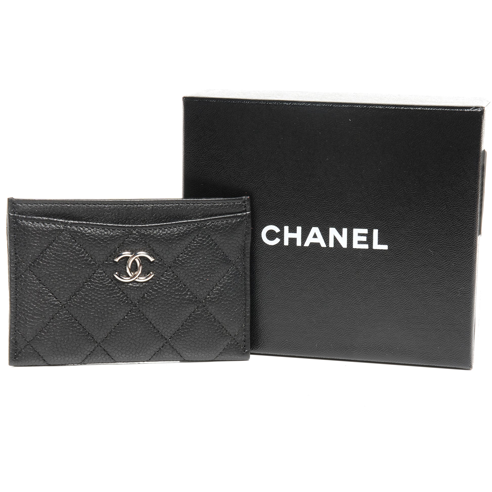 Chanel Caviar Quilted Card Holder Black 5 of 9