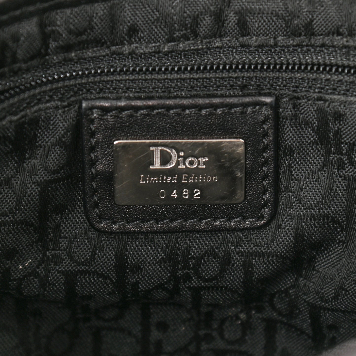 Canvas Paris 50s Saddle Bag Multicolor