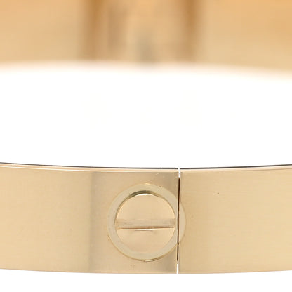 Cartier 18K Yellow Gold LOVE Bracelet 19 4 of 7