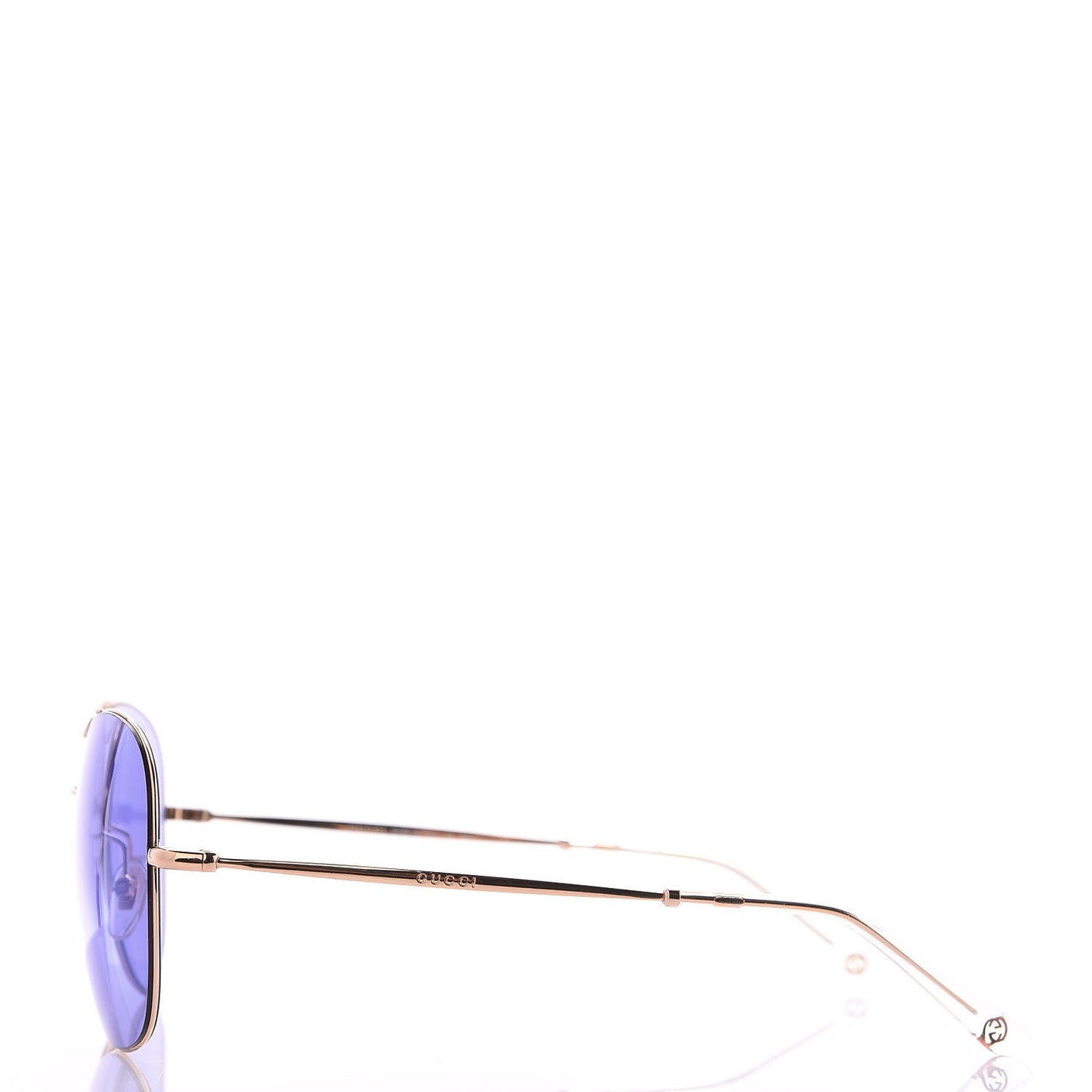 Aviator Sunglasses GG4253S Gold Purple