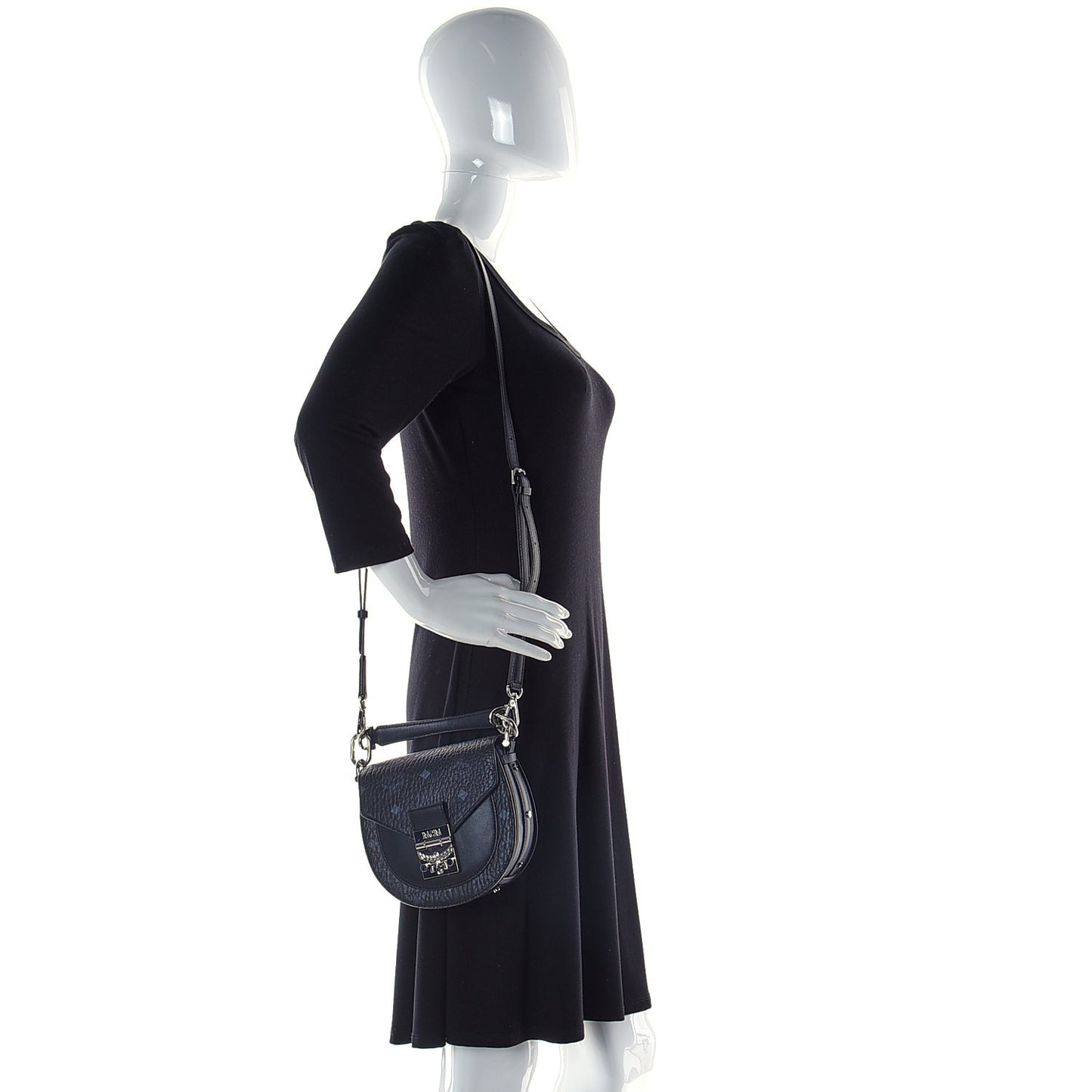 Visetos Mini Patricia Crossbody Bag Black