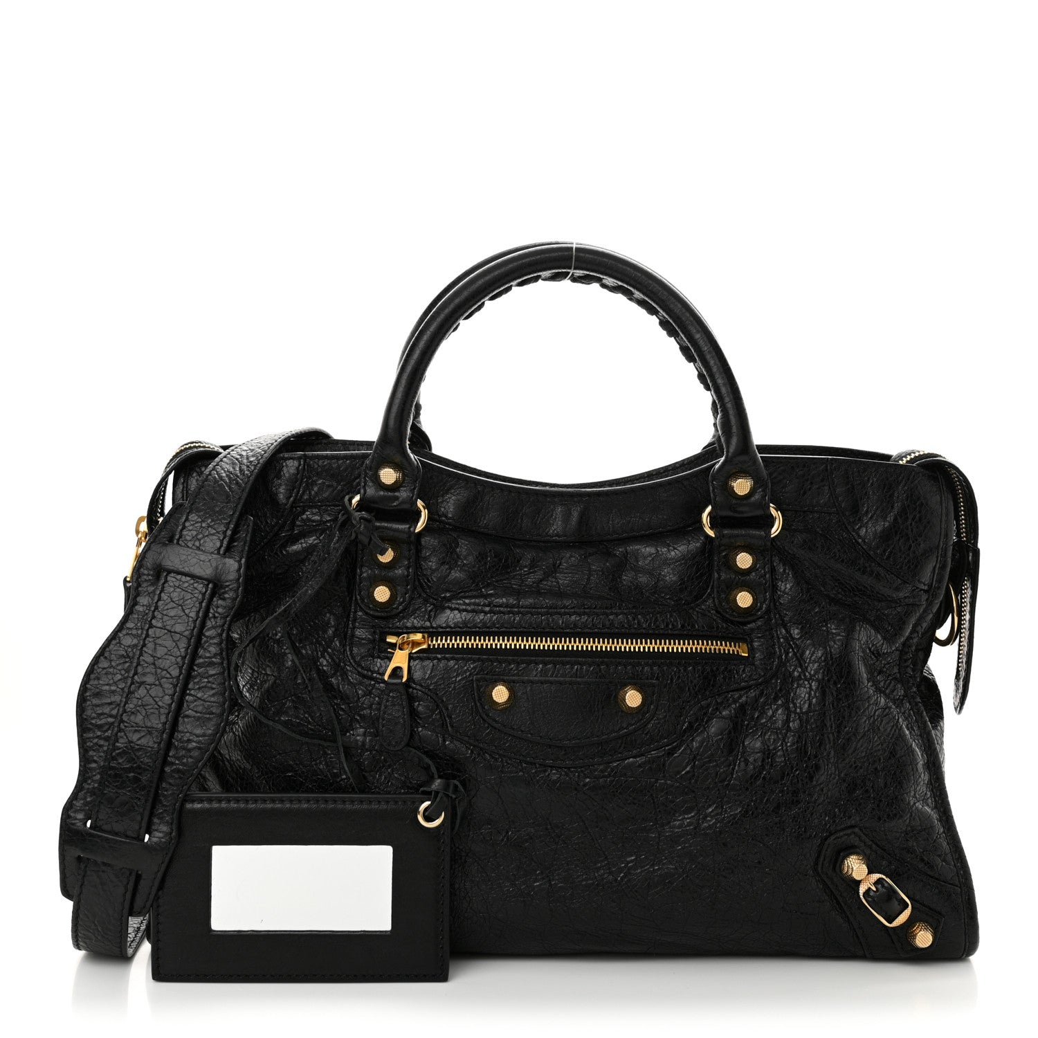 Balenciaga Agneau Giant 12 Gold Hardware City Black 3 of 12