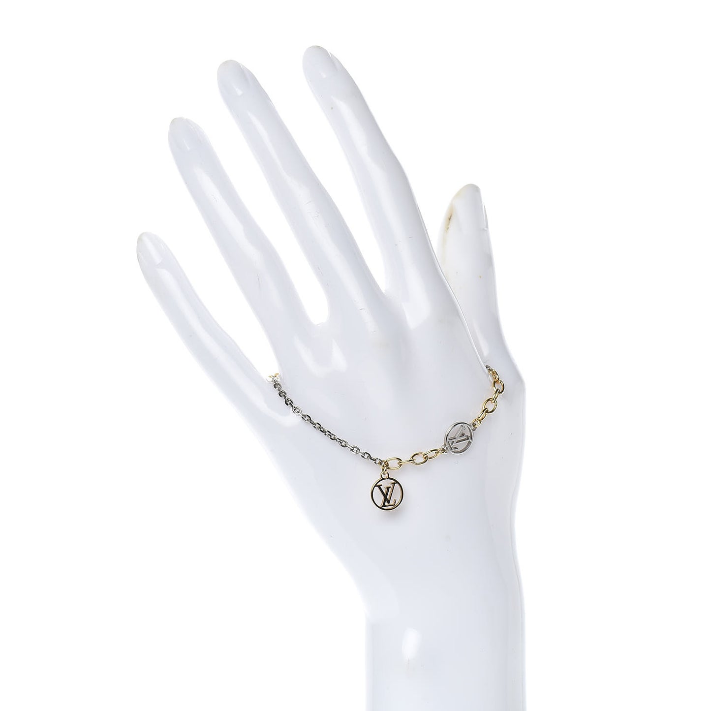 Logomania Bracelet Silver Gold
