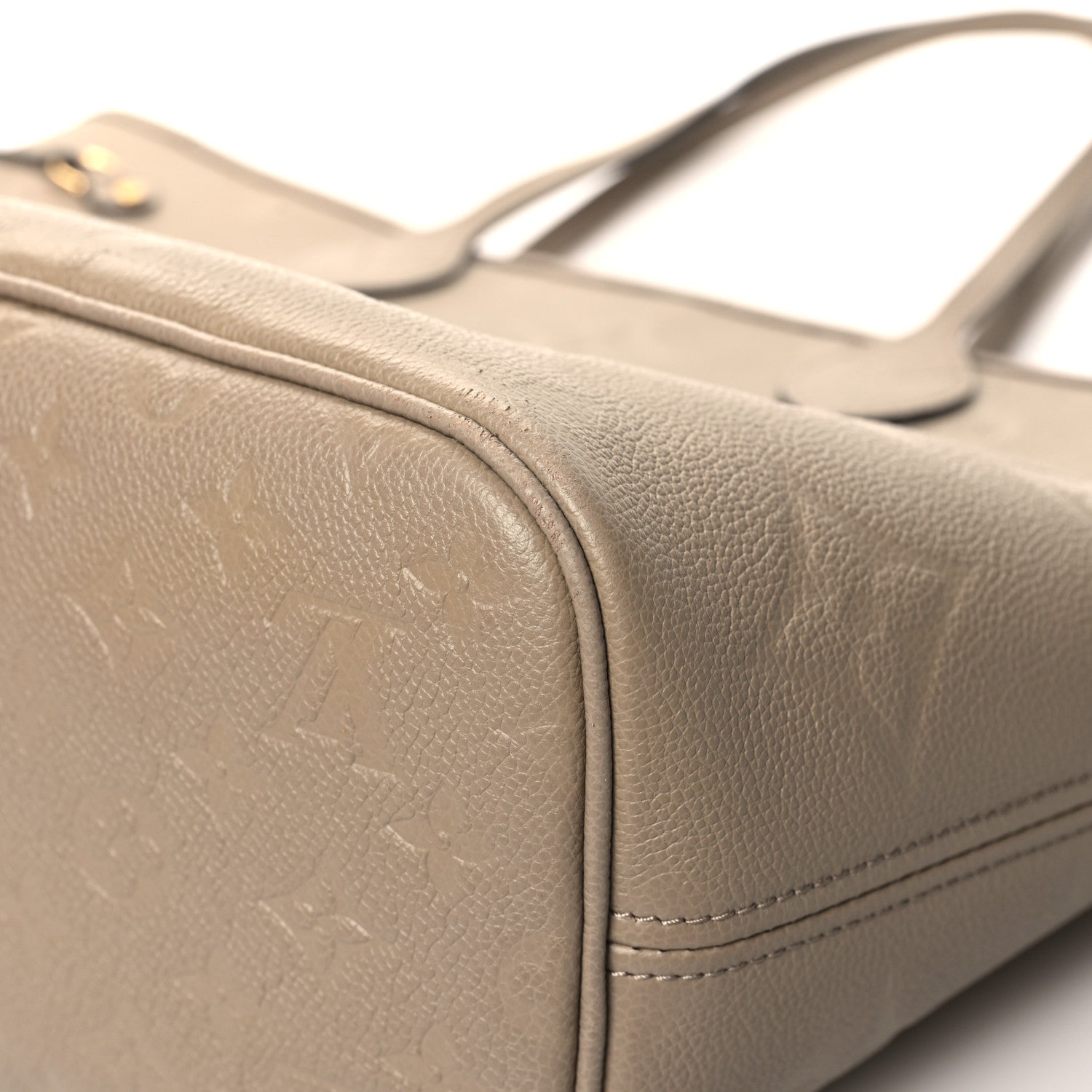 Louis Vuitton Empreinte Monogram Giant Neverfull MM Tourterelle 13 of 17