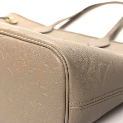 Louis Vuitton Empreinte Monogram Giant Neverfull MM Tourterelle 13 of 17