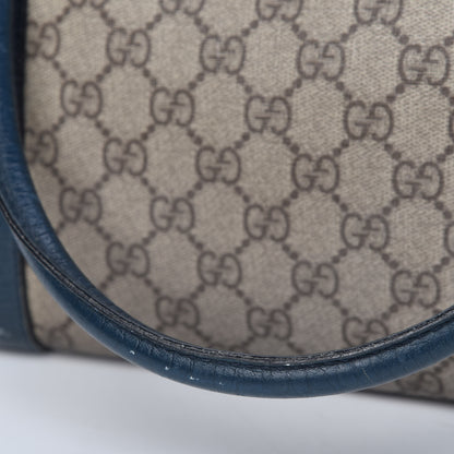 Gucci GG Plus Monogram Medium Joy Tote Navy 18 of 19
