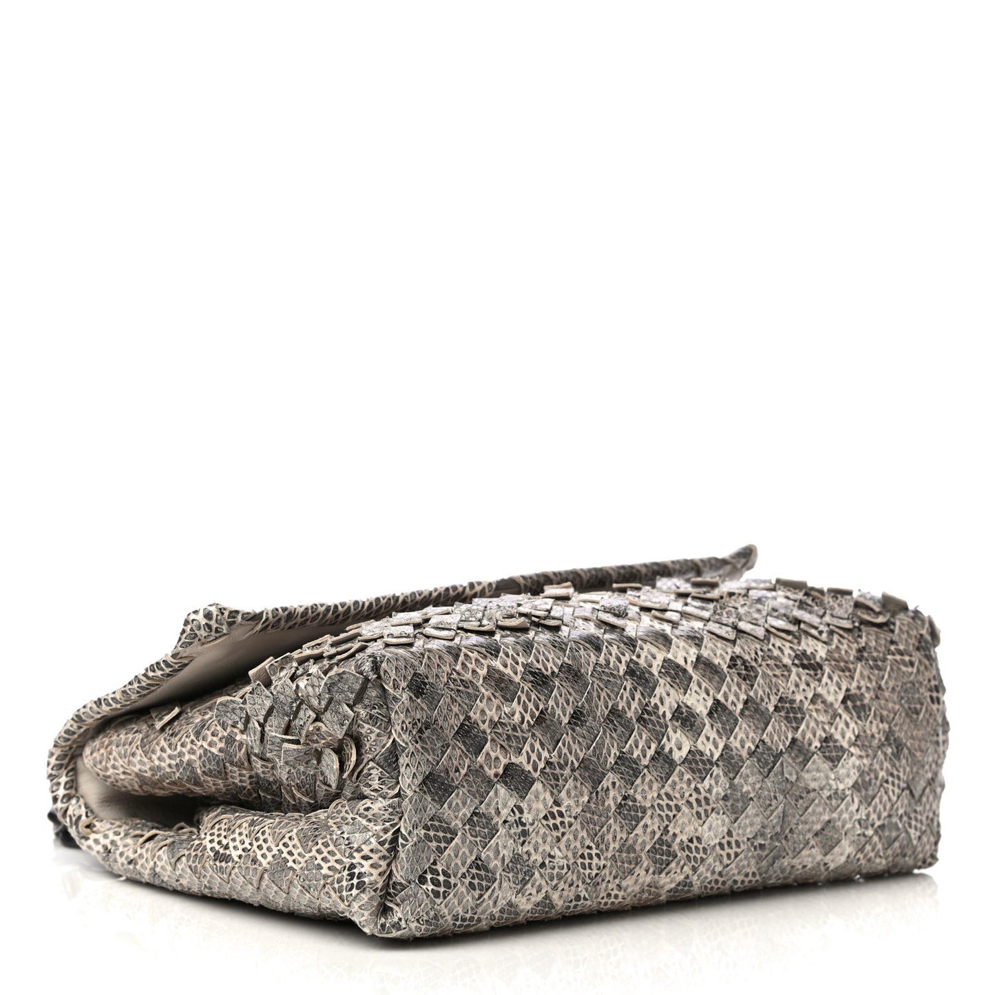 Tobu Ayers Intrecciato Small Olimpia Shoulder Bag Beige