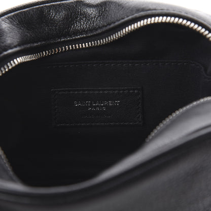 Saint Laurent Lambskin Monogram Lou Belt Bag Black 7 of 7