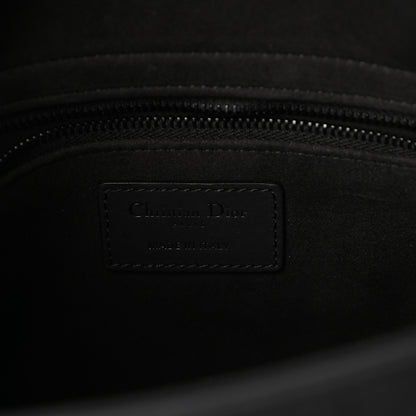 Christian Dior Ultra Matte Calfskin Cannage Medium Lady Dior Black 6 of 9