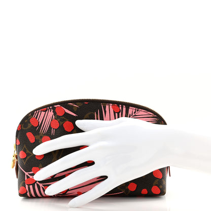 Louis Vuitton Monogram Jungle Dots Cosmetic Pouch Sugar Pink Poppy 2 of 6