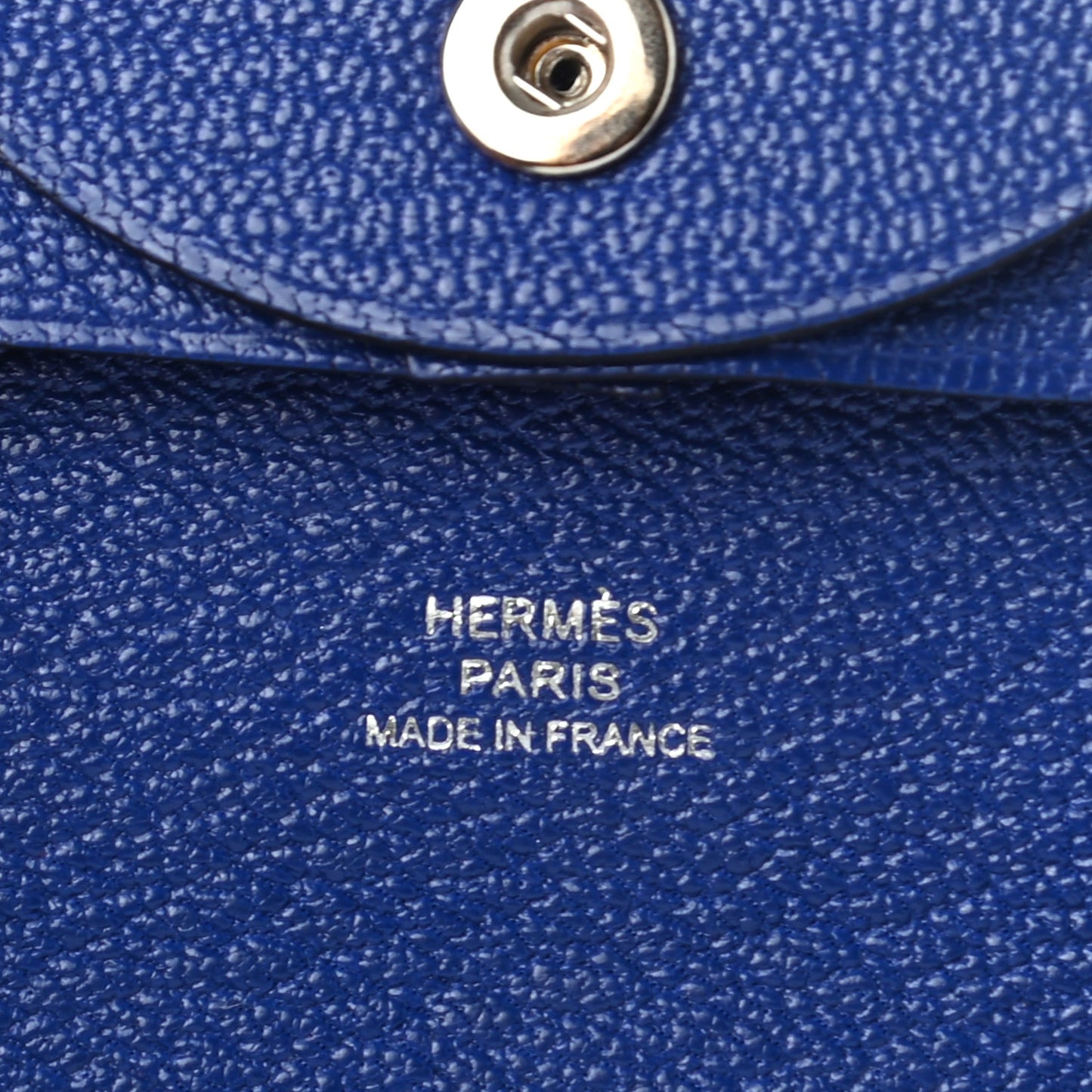Chevre Mysore Bastia Coin Purse Bleu Electrique