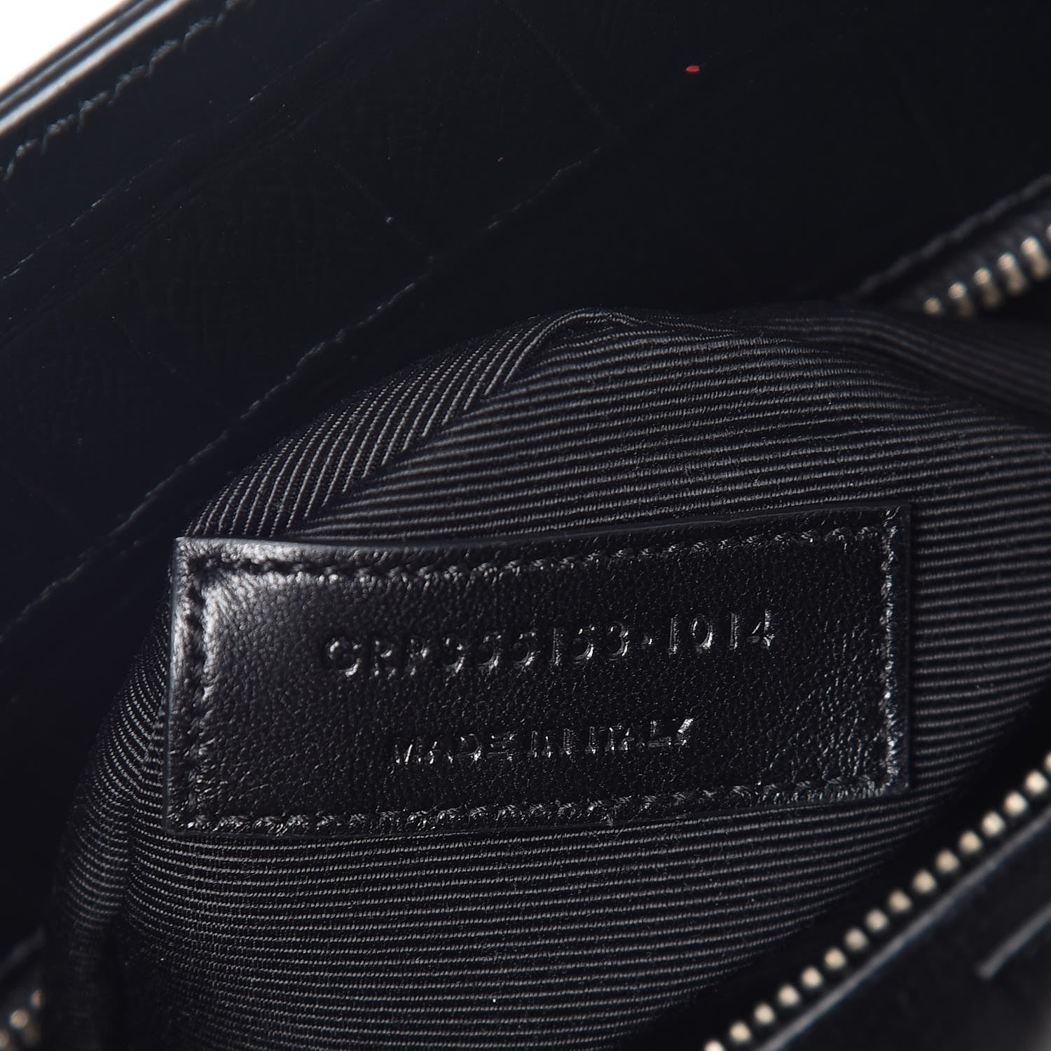 Saint Laurent Croc Calfskin Embossed Small Sac de Jour Black 7 of 7
