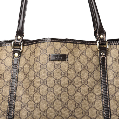 Gucci GG Plus Monogram Large Joy Tote Dark Brown 10 of 10