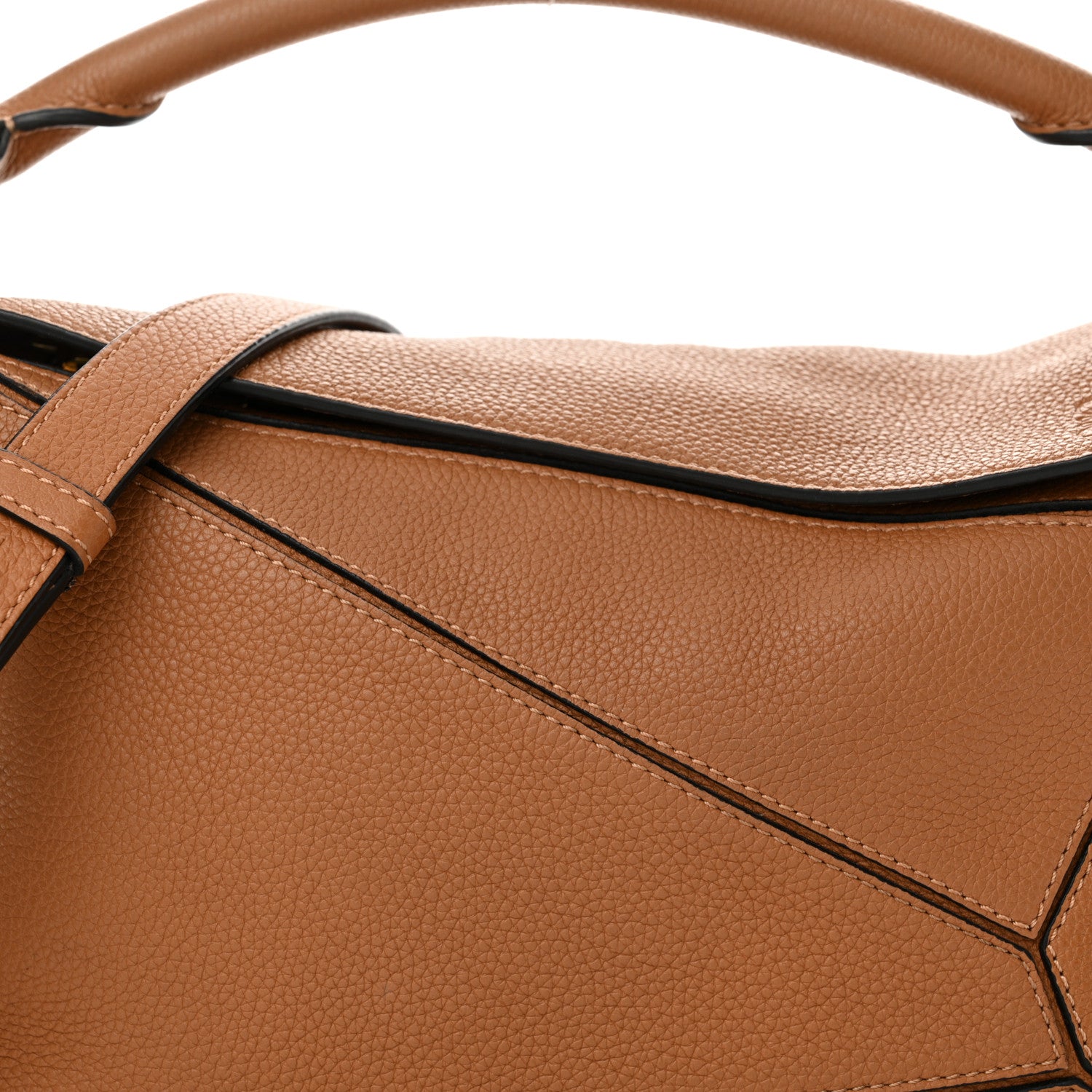 Loewe Calfskin Small Puzzle Bag Light Caramel 8 of 13